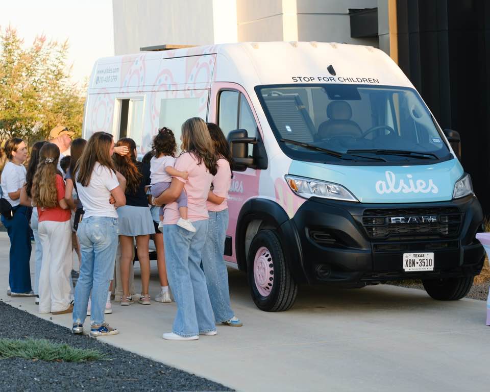 Make your private event unique and memorable with Alsies ice cream truck service